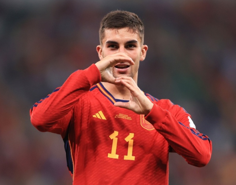 西班牙1-0阿尔巴尼亚，费兰-托雷斯成国家队最年轻20球球员