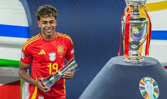 2024 欧洲杯：亚马尔获最佳年轻球员，金靴奖由六人瓜分